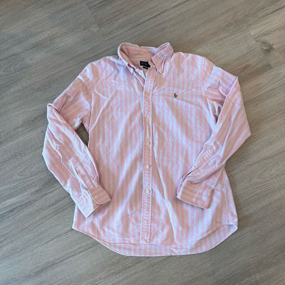 Ralph Lauren Tops - Ralph Lauren, striped shirt, size large